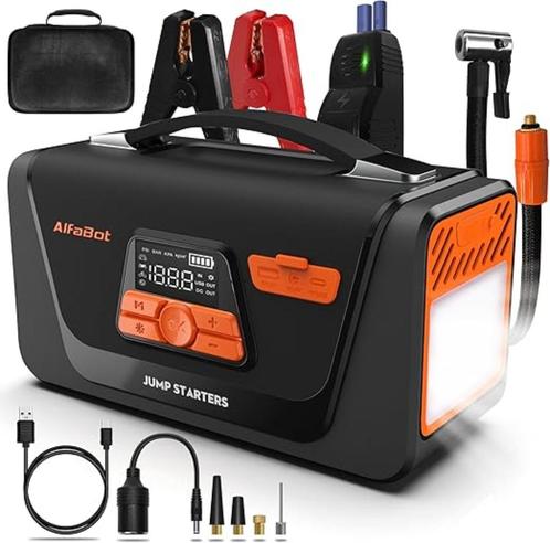 AlfaBot Q4 Car Battery Jump Starter GRATIS LEVERING, Auto diversen, Autogereedschap, Nieuw, Verzenden