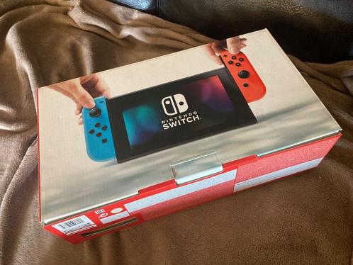 Nintendo Switch console - originele verpakking - + 64gb sd, Games en Spelcomputers, Spelcomputers | Nintendo Switch, Zo goed als nieuw