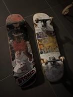 skateboard plus extra deck stoned en polar, Sport en Fitness, Skateboarden, Ophalen, Gebruikt, Skateboard