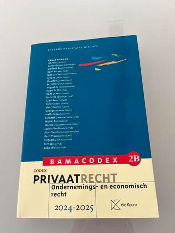 Bamacodex 2B Privaatrecht 2024-2025 beschikbaar voor biedingen