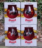 Set van 4 Duvel Henry PFR-bierglazen + doos, Nieuw, Ophalen of Verzenden, Bierglas