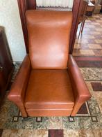Fauteuil relax en cuir vintage, Ophalen