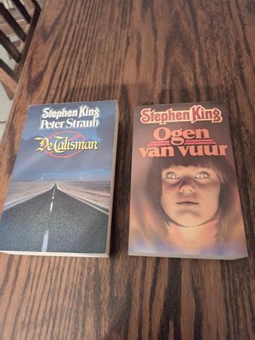 STEPHEN KING : "DE TALISMAN" en "OGEN VAN VUUR" beschikbaar voor biedingen
