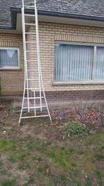aluminium ladder, Doe-het-zelf en Bouw, Ladders en Trappen, Ophalen, Zo goed als nieuw, Ladder, Opvouwbaar of Inschuifbaar