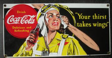 Coca-Cola email reclame bord beschikbaar voor biedingen