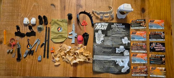 Hasbro Action Man vintage accessoires 1990-2000, Verzamelen, Speelgoed, Gebruikt, Ophalen of Verzenden