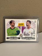 Cristiano Ronaldo 2014-15 Panini Liga Este Lopez, Hobby en Vrije tijd, Ophalen of Verzenden, Zo goed als nieuw, Sticker