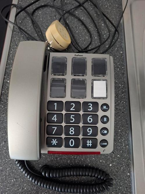 Extra grote toetsen èn mogelijkheid foto's toe te voegen, Telecommunicatie, Vaste telefoons | Niet Draadloos, Zo goed als nieuw