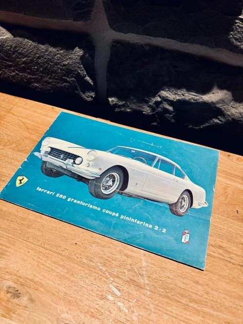 Brochure Ferrari 250 GT, Boeken, Auto's | Folders en Tijdschriften, Zo goed als nieuw, Ferrari, Ophalen of Verzenden