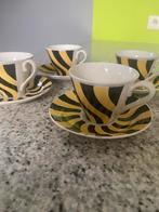 4 tasses Boch Bibob, Antiek en Kunst, Antiek | Servies los, Ophalen of Verzenden