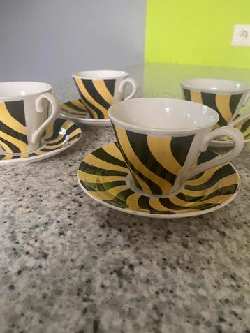 4 tasses Boch Bibob beschikbaar voor biedingen