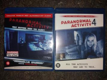 Activité paranormale 1-4 (Blu-ray)