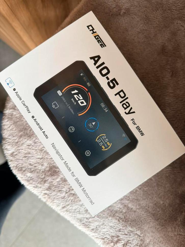 Chigee AIO5 BMW, Motoren, Accessoires | Navigatiesystemen, Zo goed als nieuw, Ophalen
