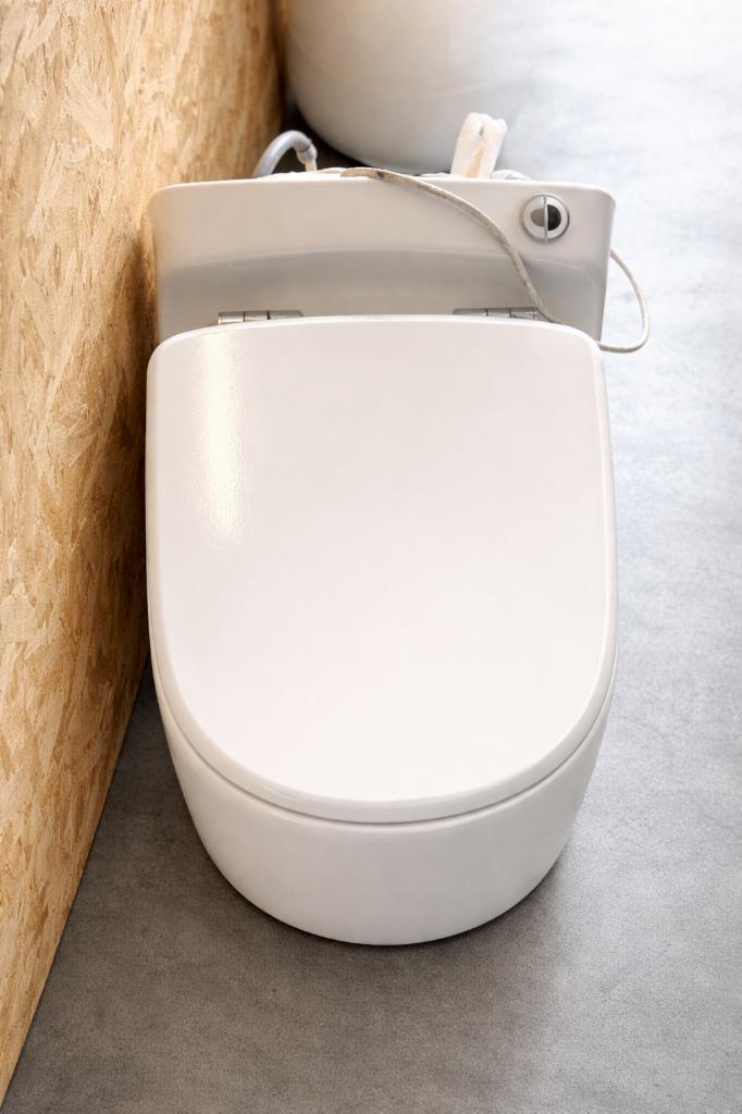Toilet met vermaler, Doe-het-zelf en Bouw, Sanitair, Zo goed als nieuw, Toilet, Ophalen