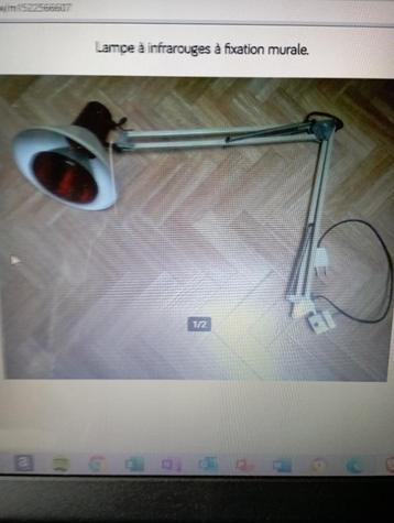 Infraroodlamp voor wandmontage beschikbaar voor biedingen