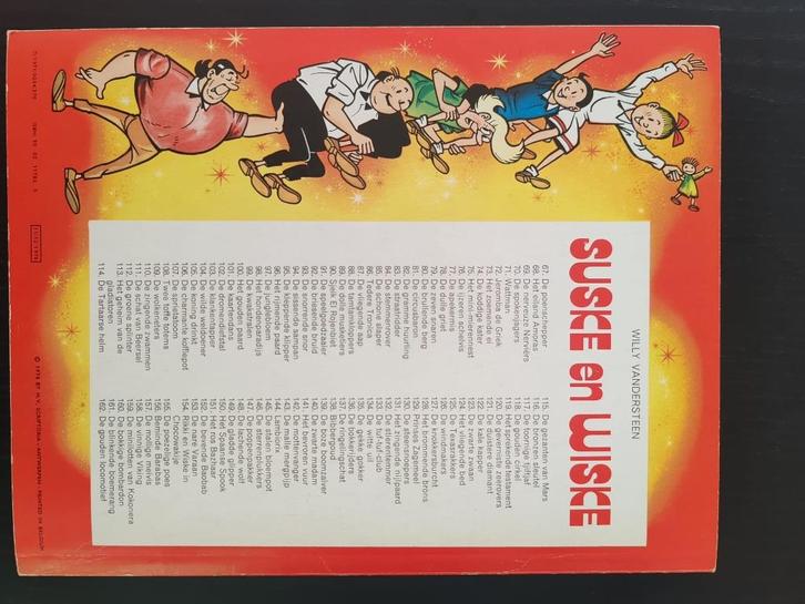 Suske en Wiske 80 De brullende berg Redelijke staat, Boeken, Stripverhalen, Gelezen, Eén stripboek, Ophalen of Verzenden