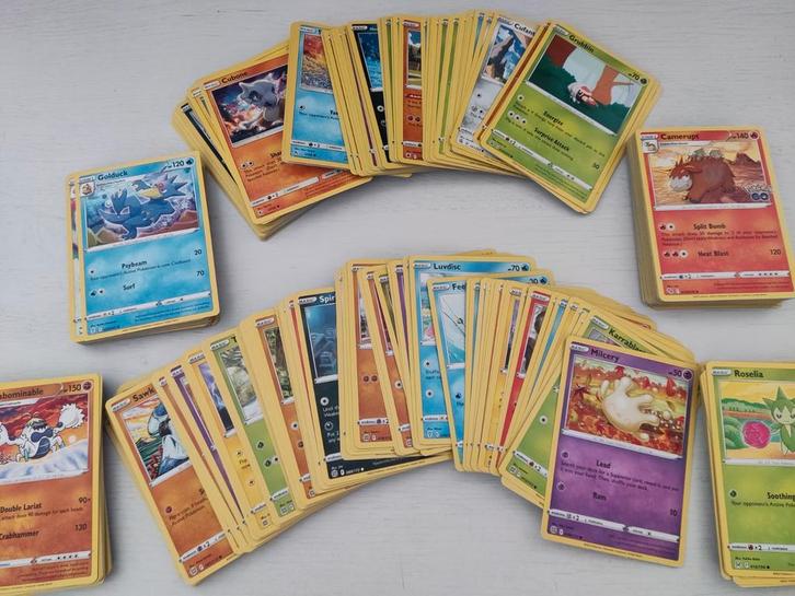 350 Pokémon kaarten, Verzamelen, Speelkaarten, Jokers en Kwartetten, Ophalen of Verzenden