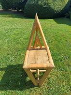 *chaise en bambou,rotin fauteuil Olifant chair 1950's, Maison & Meubles, Chaises, Comme neuf, Brun, Enlèvement, Bois