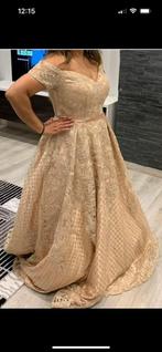 Robe de soirée beige taille M/L, Vêtements | Femmes, Enlèvement, Comme neuf, Taille 38/40 (M), Beige
