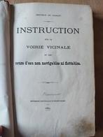 Instruction sur la voirie vicinale et les cours d'eau  ..., Collections, Tram, Enlèvement ou Envoi