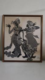 Groot schilderij op doek dansende vrouwen, Enlèvement ou Envoi