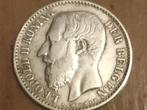 1 frank 1887 Leopold II, Zilver, Ophalen of Verzenden, Zilver