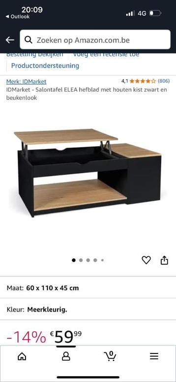 Salontafel  beschikbaar voor biedingen