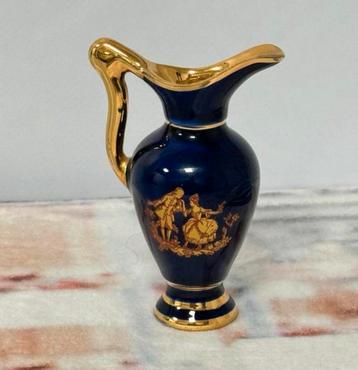 Miniatuur Limoges porseleinen kan vaas antiek france paris beschikbaar voor biedingen