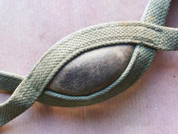 Para belge jugulaire casque troupes aéroportées années 1950, Collections, Objets militaires | Seconde Guerre mondiale, Armée de terre