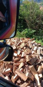 Bois chauffage mélange bois dur 2ans hiver 2025 sans acompte, Tuin en Terras, Brandhout, 6 m³ of meer, Verzenden, Beukenhout, Blokken