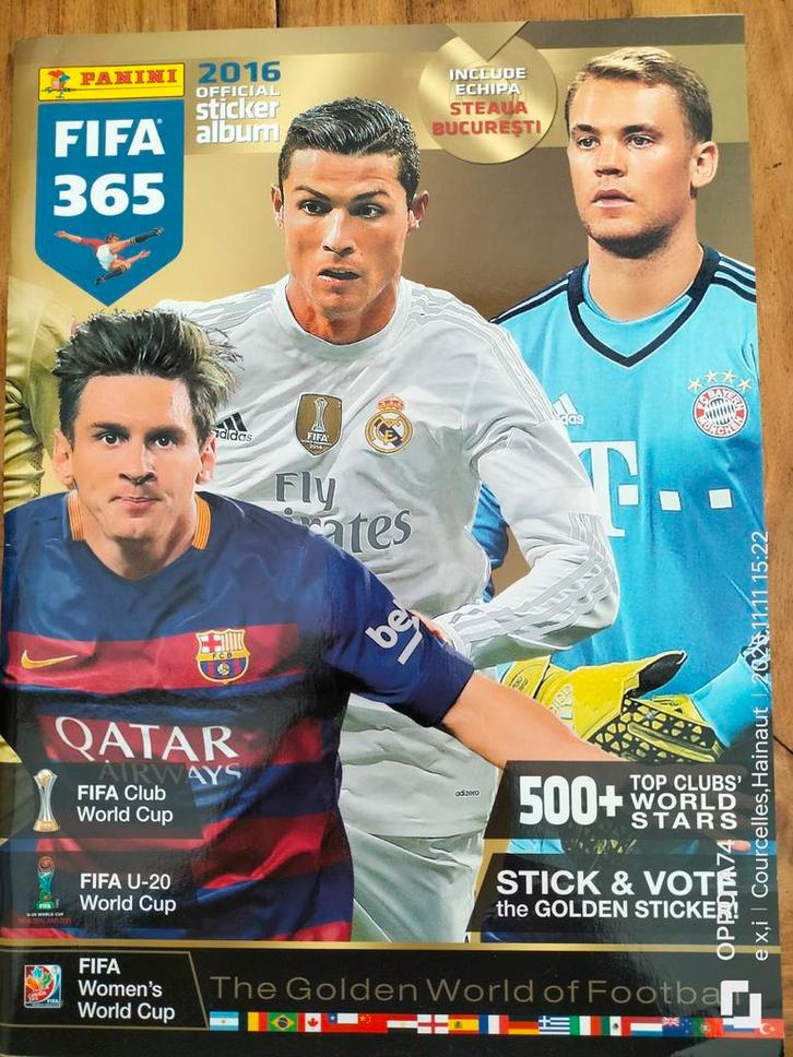 10 jaar FIFA 365, Verzamelen, Stickers, Ophalen of Verzenden