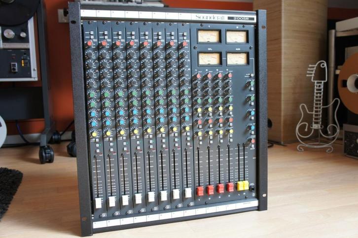 Soundcraft 200 SR, Muziek en Instrumenten, Mengpanelen, Gebruikt, 5 tot 10 kanalen, Microfooningang, Ophalen