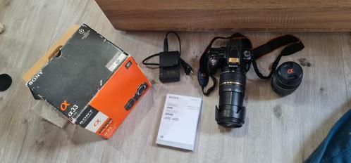 Sony Alpha A33 bijna nieuwe met geheugenkaart en accessoires, Audio, Tv en Foto, Fotocamera's Digitaal, Sony, Ophalen of Verzenden