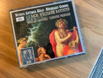 Bach : Weltliche Kantaten / 2CD Archiv . Goebel disponible aux enchères