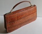 Vintage pitone handtas 1970ies, Ophalen of Verzenden, Zo goed als nieuw, Overige kleuren, Handtas