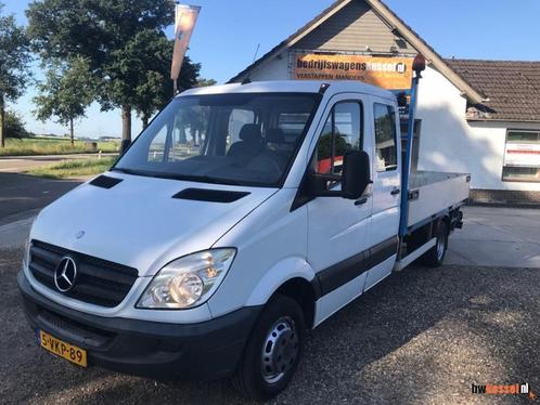 Mercedes-Benz Sprinter 516 CDI Aut Euro 5 DC 6-Pers AC Pick-, Auto's, Bestelwagens en Lichte vracht, Bedrijf, ABS, Airconditioning