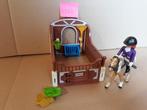 Playmobil Warmbloedpaard met paardenbox - 5520, Ophalen, Nieuw, Complete set