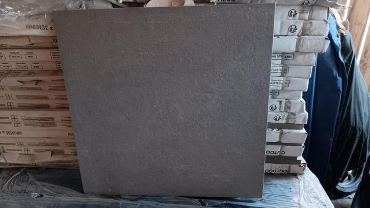 Dublin Smoke vloertegels grijs -binnen en buiten- 60x60, Doe-het-zelf en Bouw, Tegels, Nieuw, Vloertegels, Overige materialen