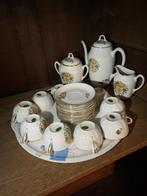 Koffieservies, Ophalen