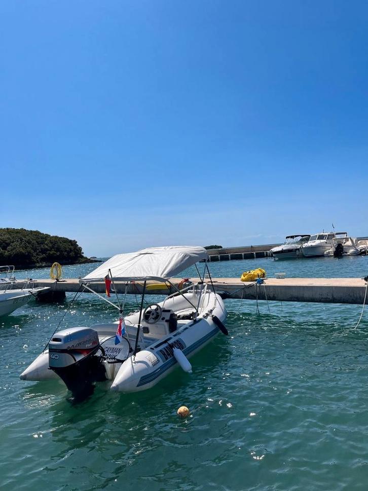 ZODIAC YACHTLINE 420 RIB, Watersport en Boten, Speedboten, Zo goed als nieuw, Benzine, Ophalen of Verzenden