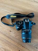Nikon D3100 met 18-55 mm objectief, Ophalen of Verzenden, Zo goed als nieuw, Nikon