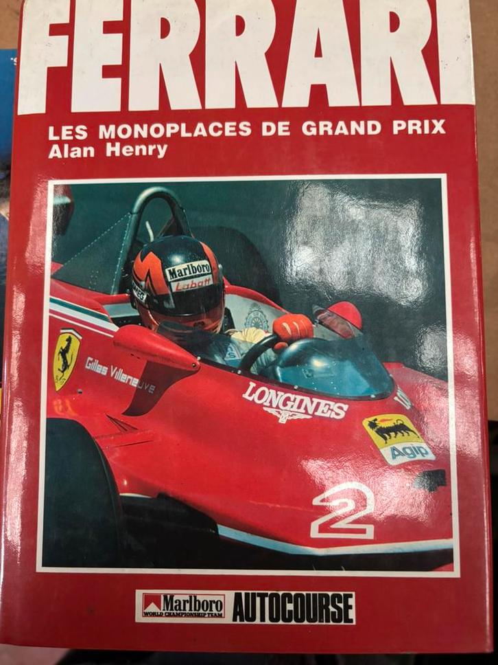 ‘Les monoplaces Ferrari de Grand Prix’, Boeken, Auto's | Boeken, Zo goed als nieuw, Ferrari, Ophalen of Verzenden