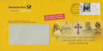 DUITSLAND - Postwaardestuk: 2000 Jahre Kirche & Christentum