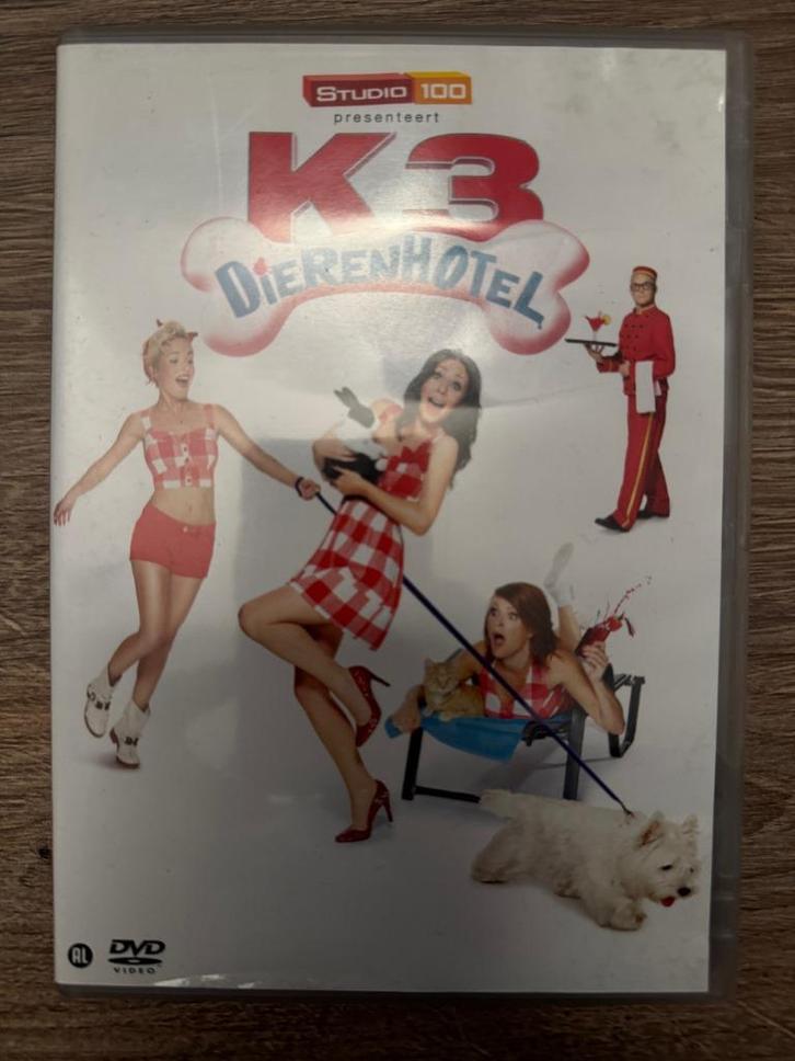 K3 Dierenhotel, Cd's en Dvd's, Dvd's | Kinderen en Jeugd, Dieren, Ophalen of Verzenden