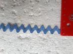 12 mm middenblauw zigzag serpentijnlint GS1255, Ophalen of Verzenden, Nieuw