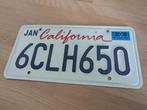 California nummerplaat, Verzamelen, Ophalen of Verzenden, Gebruikt, Auto's