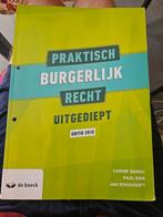 Praktisch burgerlijk recht uitgediept (editie 2018), Ophalen of Verzenden, Zo goed als nieuw, Van In, Nederlands
