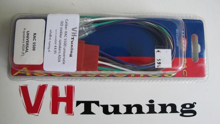 Caliber RAC 5500 universele ISO stekker speakers ASIA, Auto diversen, Autoradio's, Nieuw, Ophalen