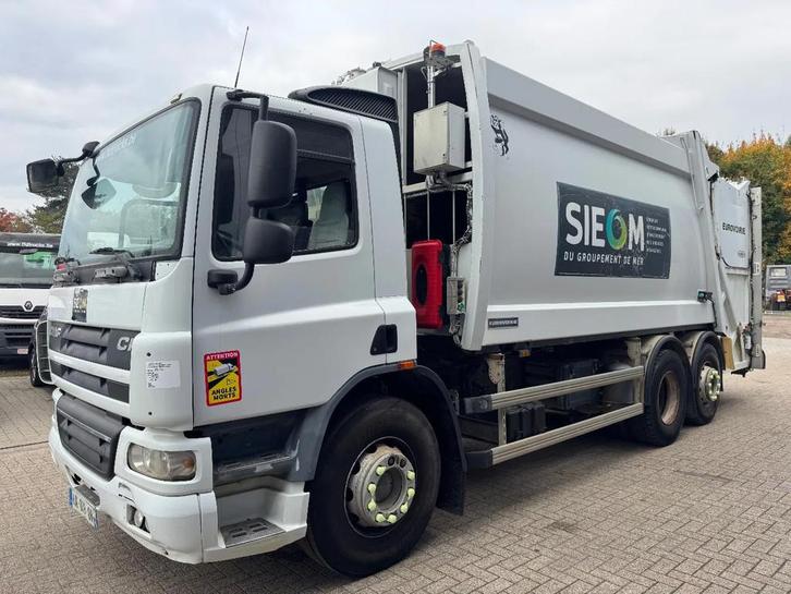 DAF CF 75 *EURO 5-FRENCH TRUCK* (bj 2010), Auto's, Vrachtwagens, Bedrijf, Te koop, DAF, Diesel, Euro 5, Automaat, Wit, BTW verrekenbaar