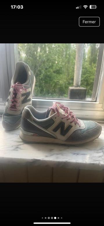 Multicolore, Suede New Balane baskets t39 beschikbaar voor biedingen